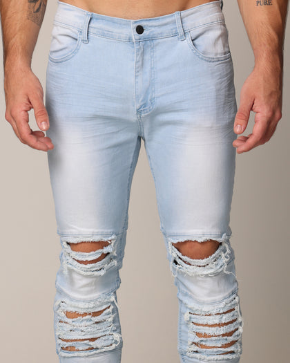 Saint Morta Rework Jeans Light Blue