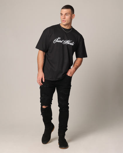 Saint Morta Diamond Summum Jeans Black