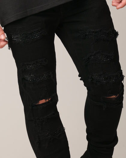 Saint Morta Diamond Summum Jeans Black