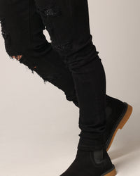 Saint Morta Diamond Summum Jeans Black