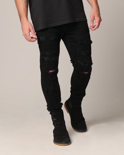 Saint Morta Diamond Summum Jeans Black