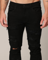 Saint Morta Diamond Summum Jeans Black