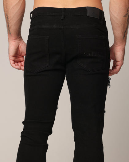 Saint Morta Diamond Summum Jeans Black