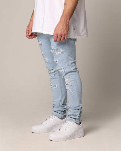 Saint Morta Diamond Summum Jeans Light Blue