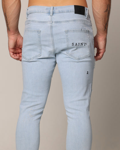 Saint Morta Diamond Summum Jeans Light Blue