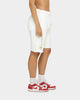 Champion Rev Weave Cut Off Script Shorts White/Gold