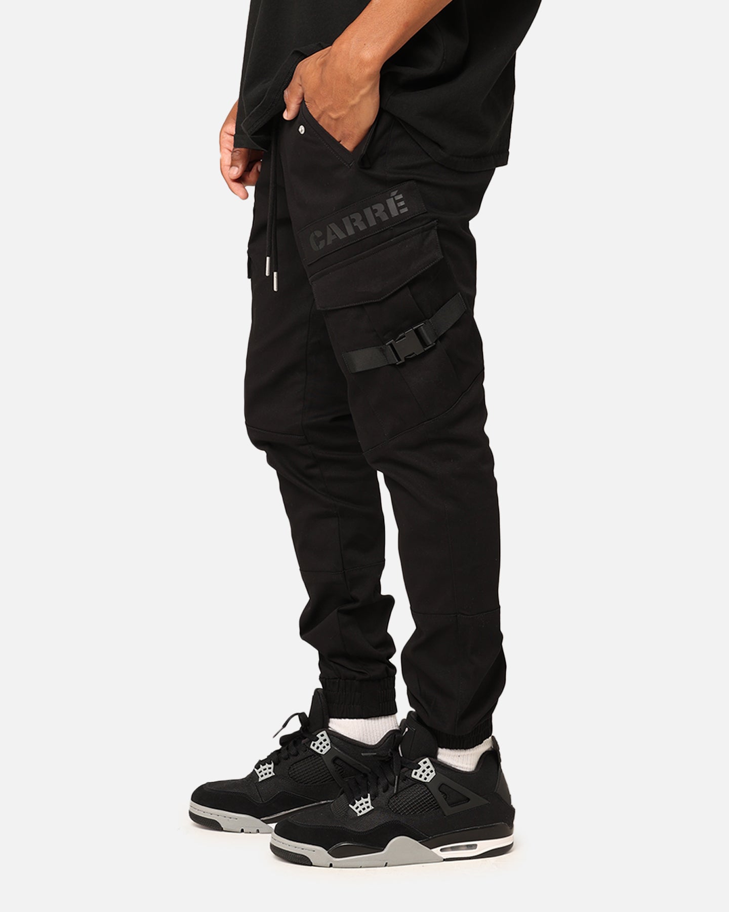 Carré Transition Cargo Joggers Black/Black | Culture Kings US