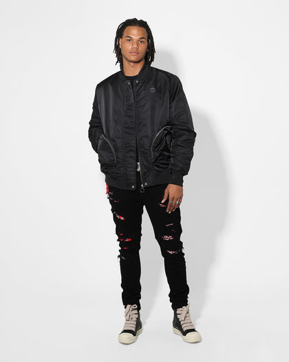 Saint Morta Bandana Summum Jean Black/Red