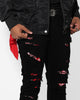 Saint Morta Bandana Summum Jean Black/Red