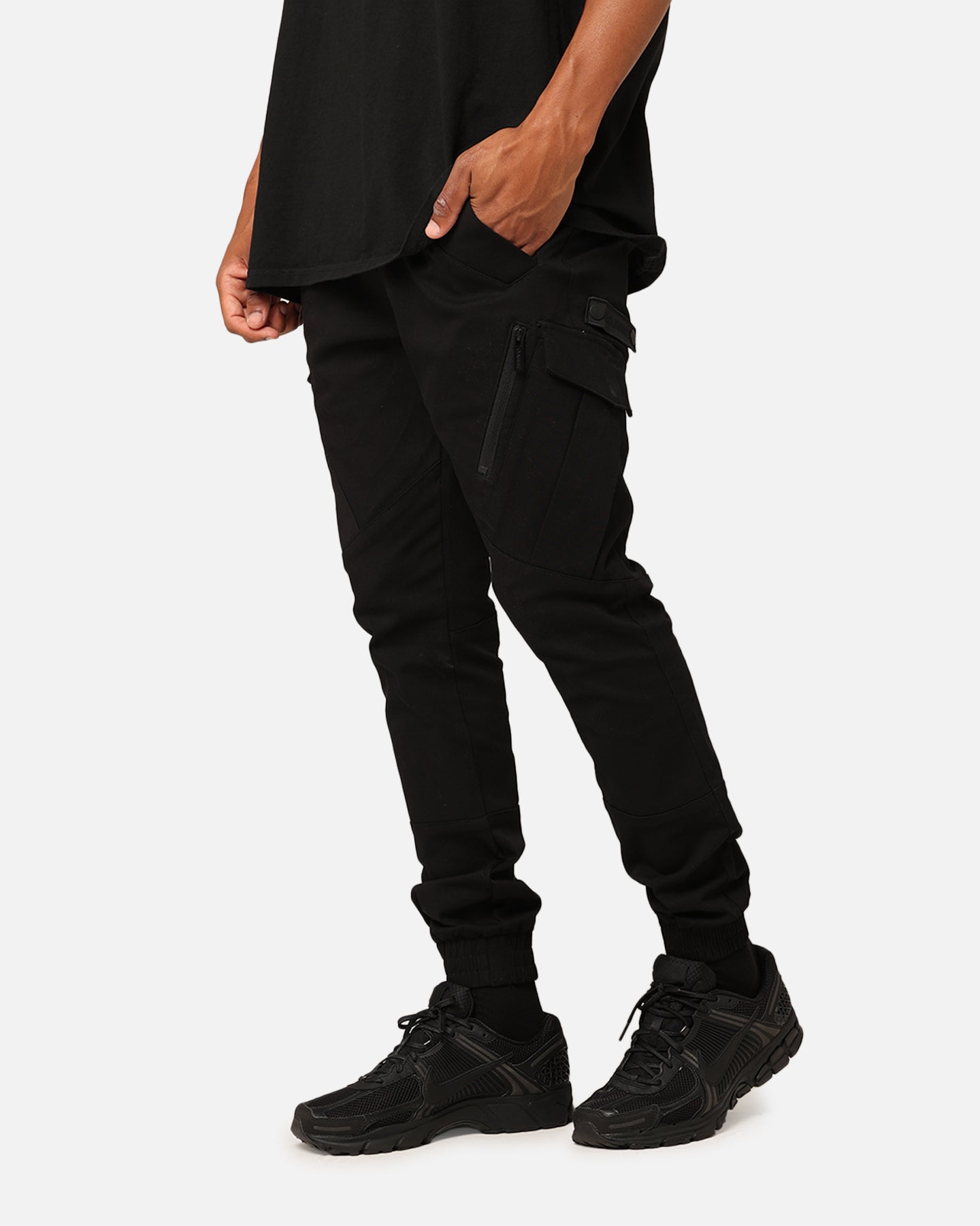 Carré Evolution Cargo Joggers Black/Black | Culture Kings US