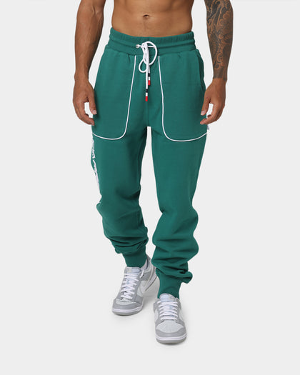 Carré Ange Track Pants Deep Teal