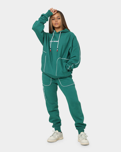 Carré Ange Track Pants Deep Teal