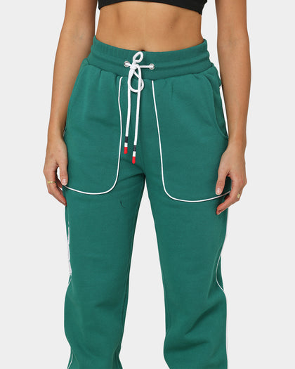 Carré Ange Track Pants Deep Teal