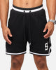 Saint Morta Icon X Fleece Shorts Black