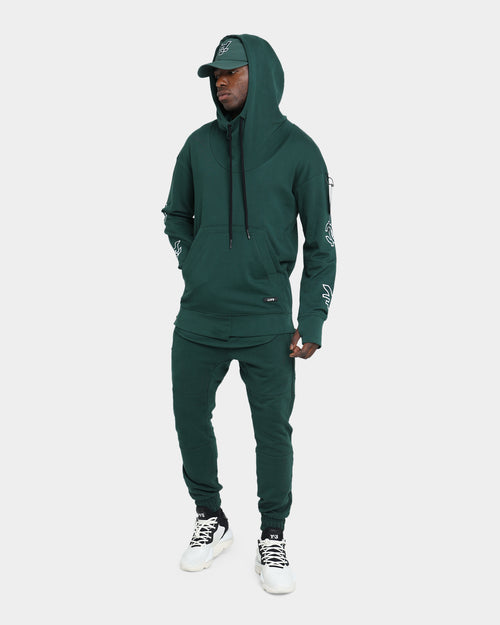 The Anti Order Anti Money Sweat Pant Forest Green/White