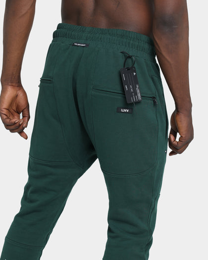 The Anti Order Anti Money Sweat Pant Forest Green/White