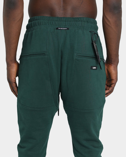 The Anti Order Anti Money Sweat Pant Forest Green/White