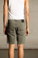 Saint Morta Destroyer Distressed Shorts Khaki Green