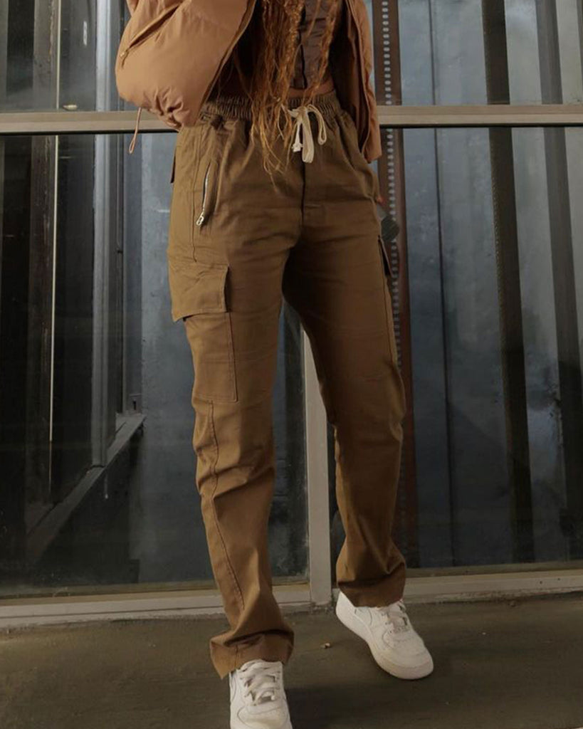 XXIII Seb Cargo Pants Brown | Culture Kings US