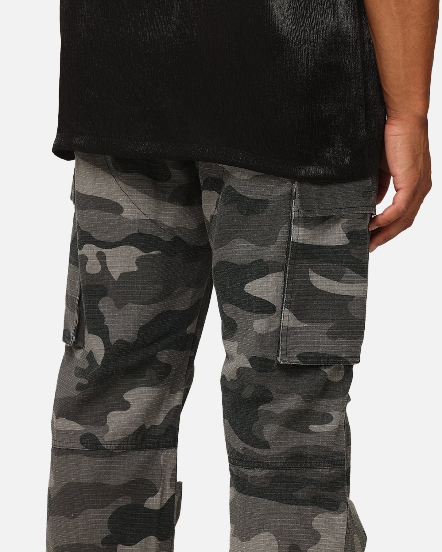 XXIII Torrent Cargo Pant Washed Black Camo | Culture Kings US