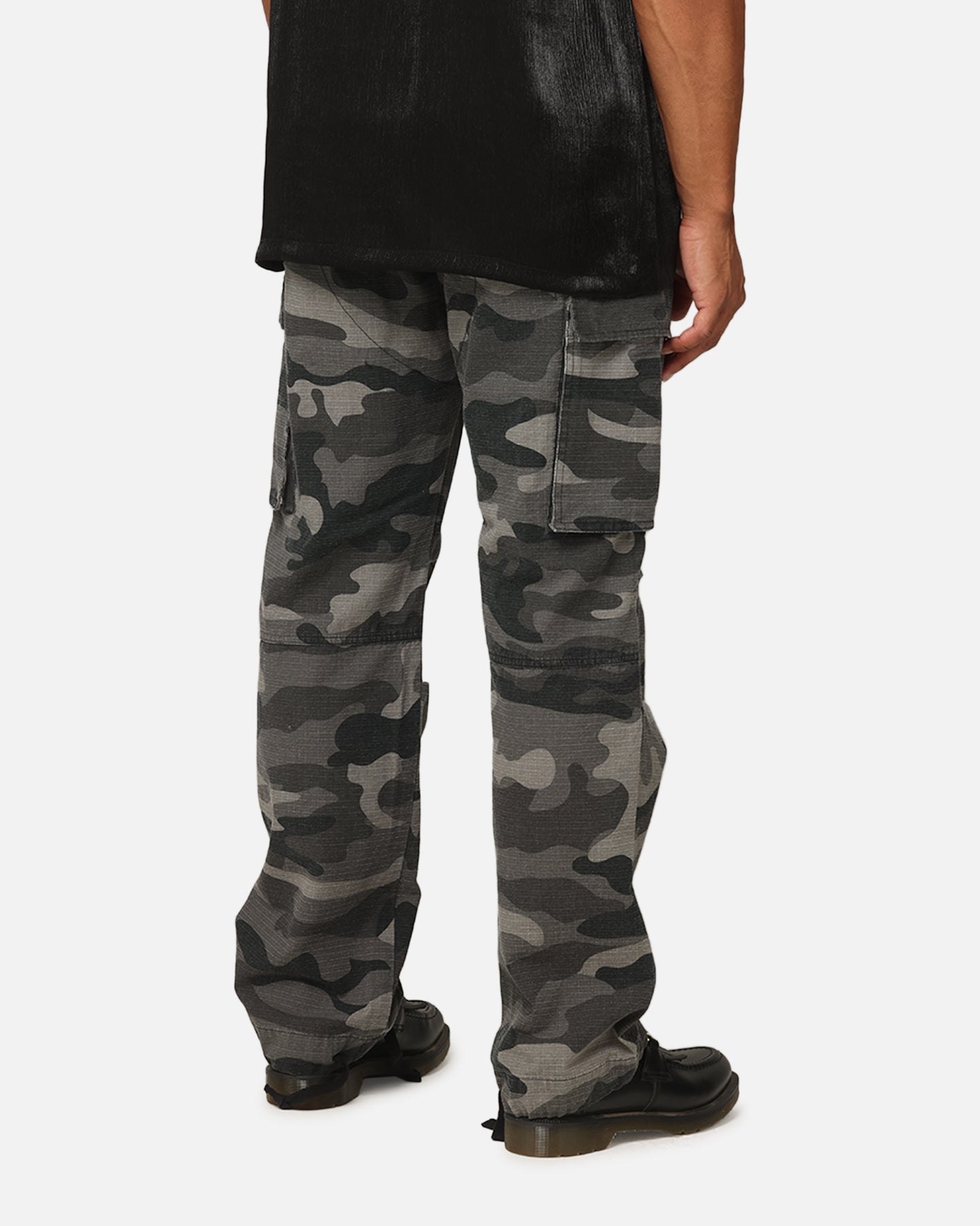 XXIII Torrent Cargo Pant Washed Black Camo | Culture Kings US