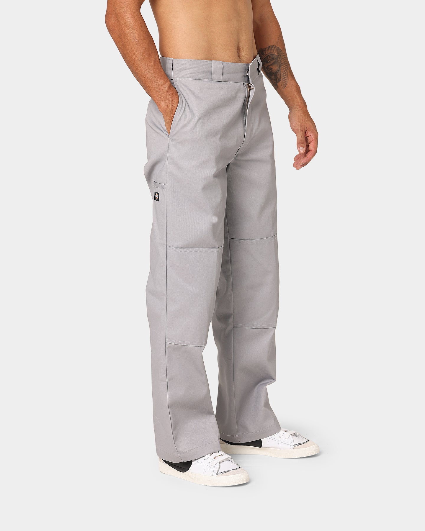Dickies Loose Double Knee Work Pants Silver | Culture Kings US
