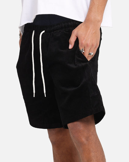 XXIII Riven Cord Shorts Black