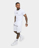 Saint Morta Day of the Dead Basketball Shorts White/Black