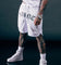 Saint Morta Day of the Dead Basketball Shorts White/Black