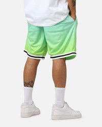 Loiter Gradient Basketball Shorts Green