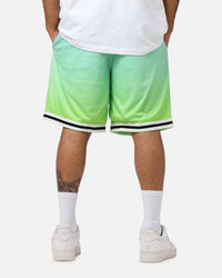 Loiter Gradient Basketball Shorts Green