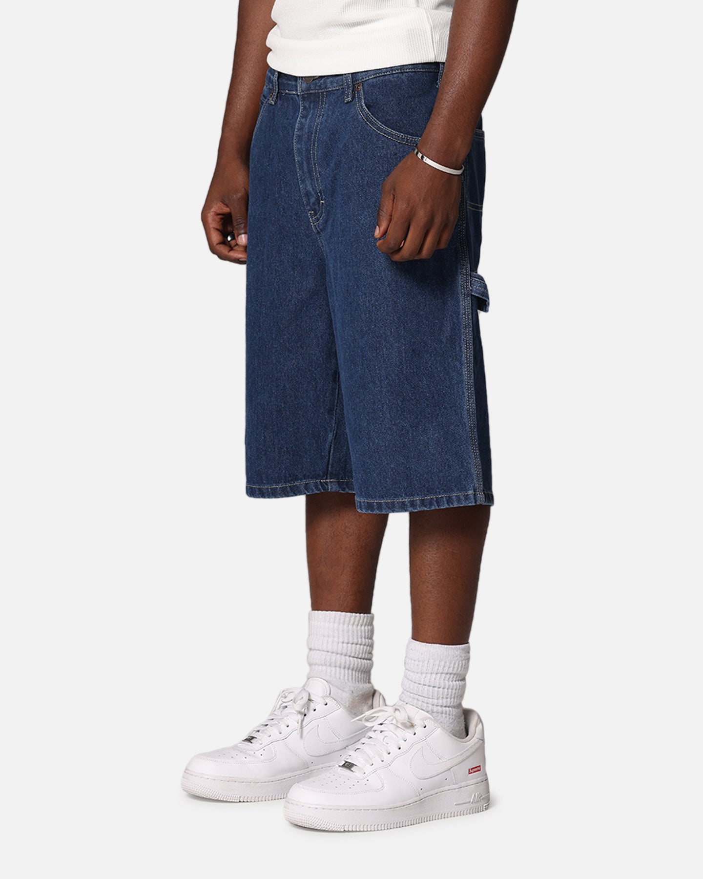 Dickies Relaxed Fit Carpenter Shorts Stone Washed Indigo | Culture