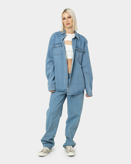 Dickies Relaxed Straight Fit Jeans Light Indigo