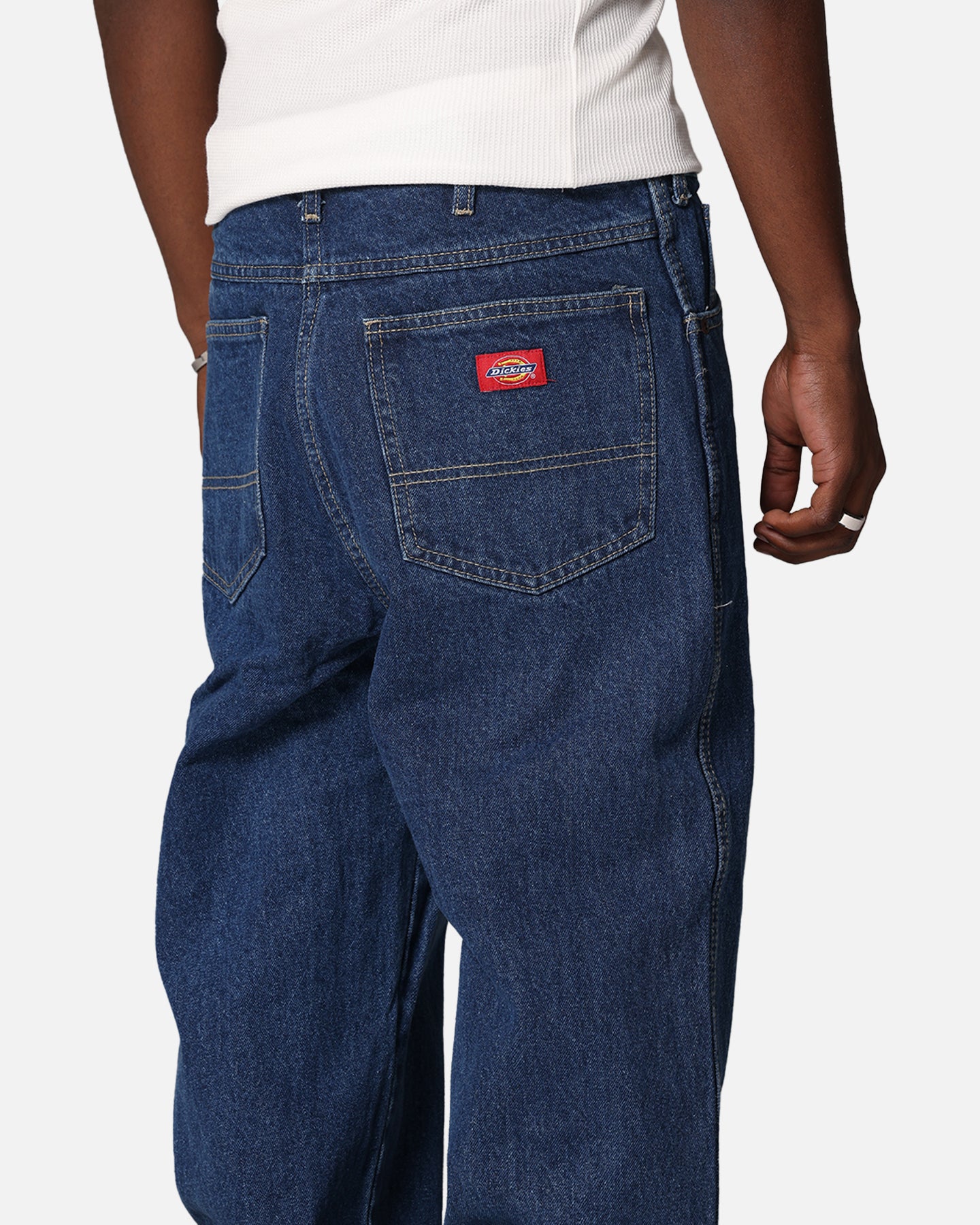 Dickies Relaxed Straight Denim Jeans Stone Washed Indigo | Culture