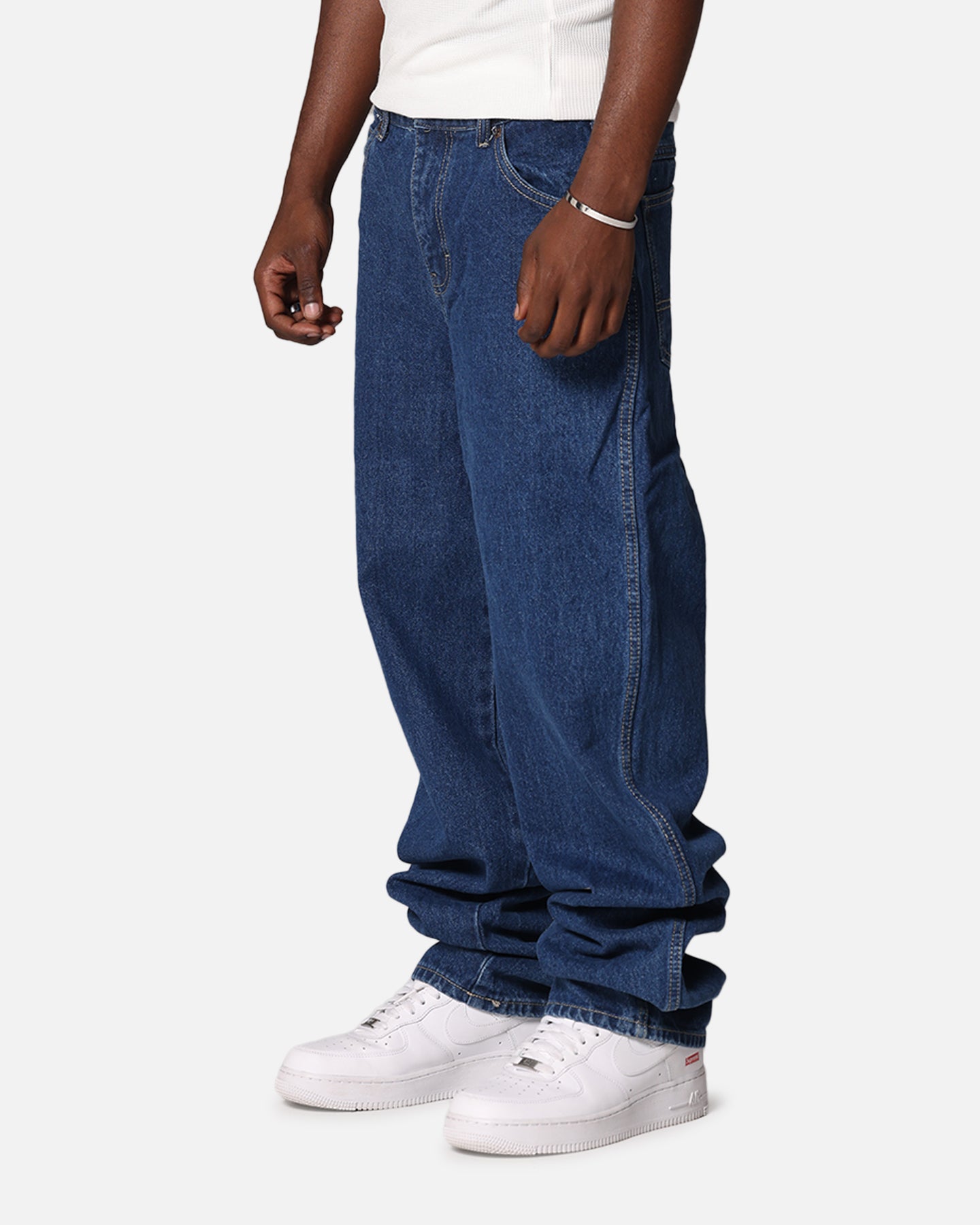 Dickies Relaxed Straight Denim Jeans Stone Washed Indigo | Culture
