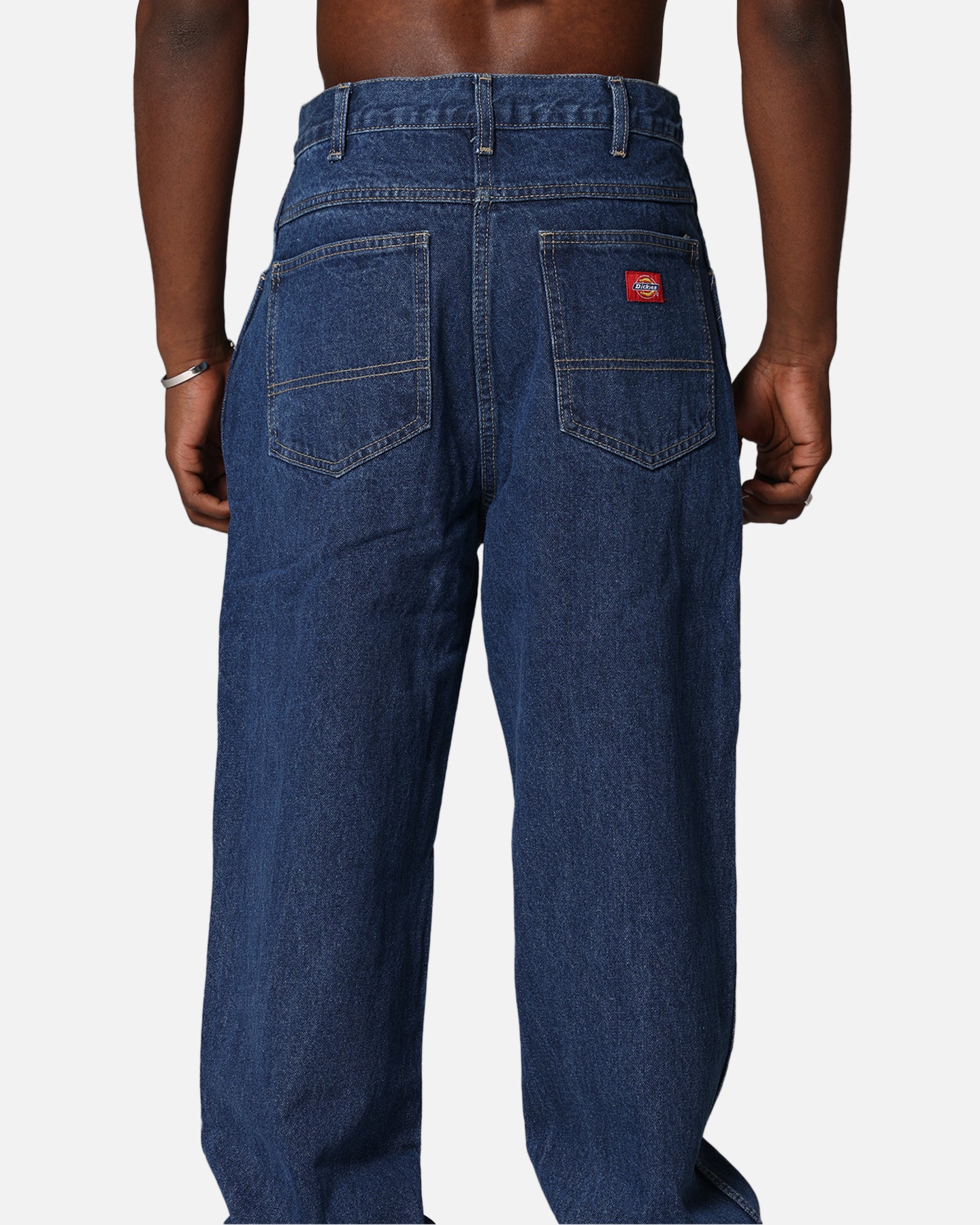 Dickies Relaxed Straight Denim Jeans Stone Washed Indigo | Culture