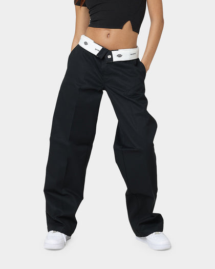 Dickies Super Baggy Loose Fit Work Pants Black Culture Kings US