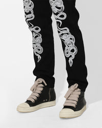 Saint Morta Death Adder Relaxed Jeans Black