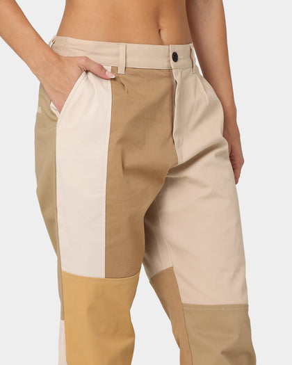XXIII Dorian Wide Leg Chino Pants Tan