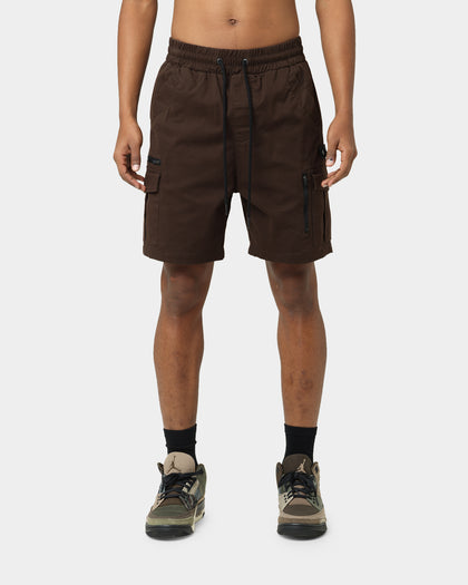 Carre Evolution Cargo Shorts Brown