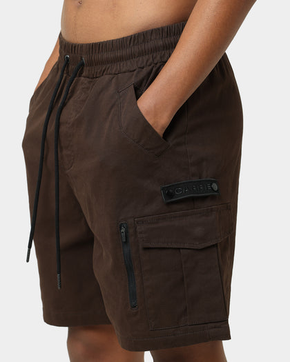 Carre Evolution Cargo Shorts Brown