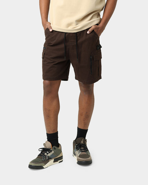 Carre Evolution Cargo Shorts Brown