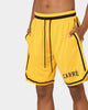 Carré Cours Basketball Shorts Yellow