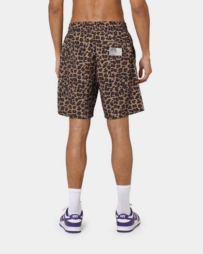 Loiter Forbidden Walk Shorts Leopard