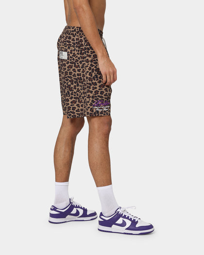 Loiter Forbidden Walk Shorts Leopard