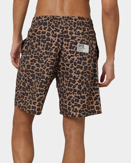 Loiter Forbidden Walk Shorts Leopard