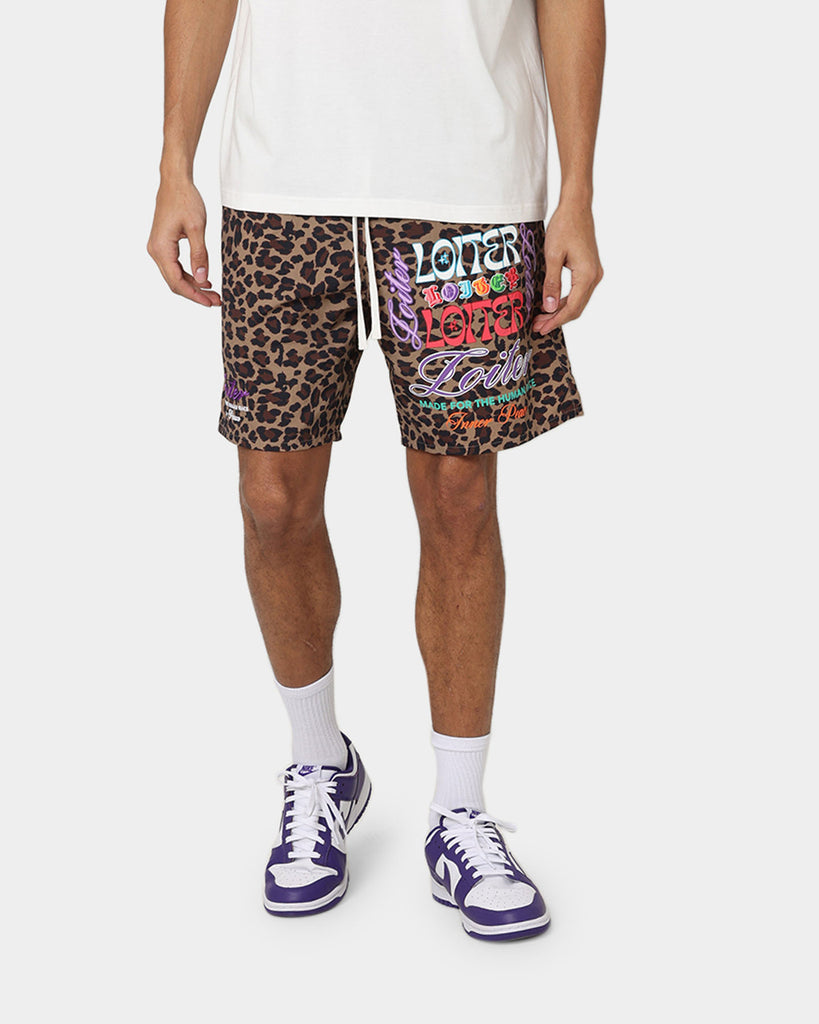 Loiter Forbidden Walk Shorts Leopard | Culture Kings US