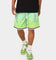 Loiter Script Ball Shorts Green