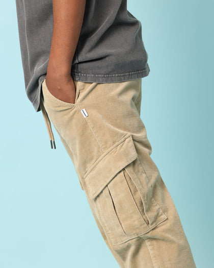 Carré Bande Corduroy Cargo Pants Stone