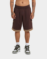 Mitchell & Ness Chicago Bulls Lux Brown Swingman Shorts Baroque Brown